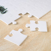 Wild Leopard in Snow Jigzaag Puzzle Legpuzzel (Zijkant)