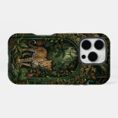 Wild Leopard Jungle Arch | iPhone 16 Pro Case Hoesje (Achterkant horizontaal)