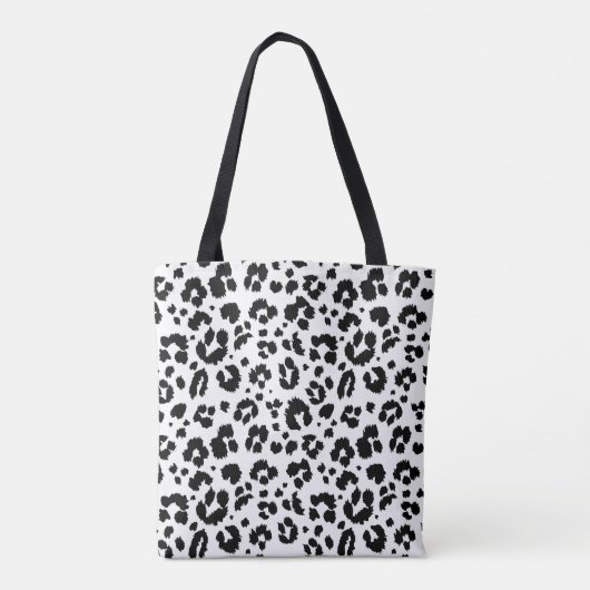 Wild Leopard Print Bachelorette Tas (Achterkant)