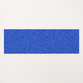 Wild Leopard Print-Blue- Yoga Mat (Achterkant (horizontaal))
