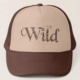 Wild Leopard Print Trucker Pet