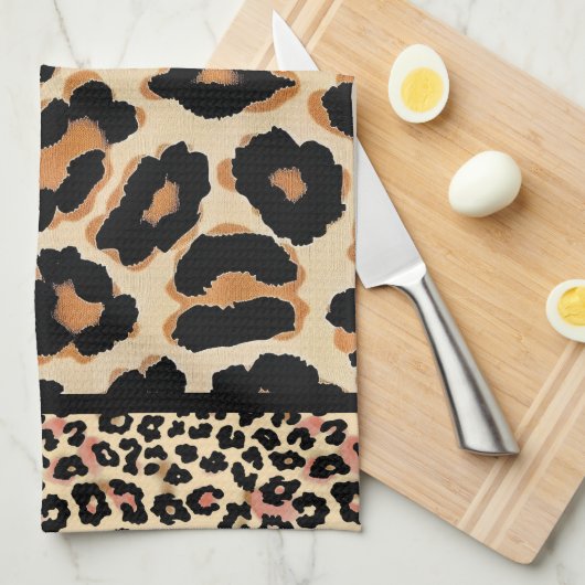 Wild Leopard Theedoek (Quarter Fold)