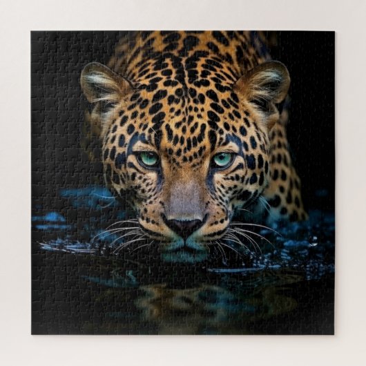 Wild Leopard Wildlife 676 stks Jigsaw Puzzel (Verticaal)