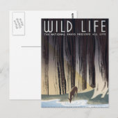 Wild Life Briefkaart (Voorkant / Achterkant)