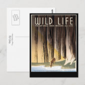 Wild Life Briefkaart (Voorkant / Achterkant)