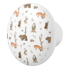 Wild Life Ceramic Door Knob Keramische Knop