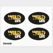 Wild Life Dierlijke Sticker (Vel)