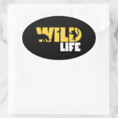 Wild Life Dierlijke Sticker (Tas)