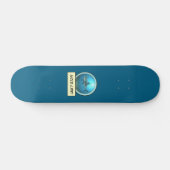 Wild Life! Great White Shark Ocean Blue Skateboard (Horizontaal)