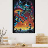 Wild Life - Ken Gage Art Poster (Keuken)