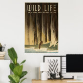 Wild Life Poster (Thuiskantoor)