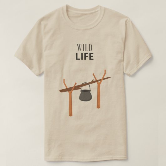 Wild Life T-Shirt (Design voorkant)