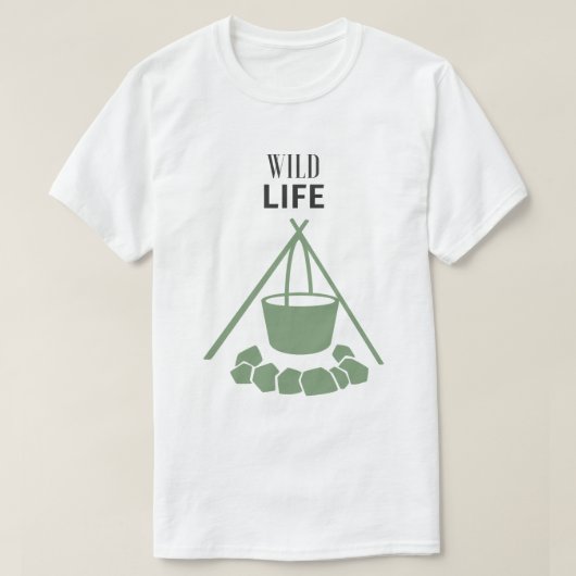 Wild Life T-shirt (Design voorkant)