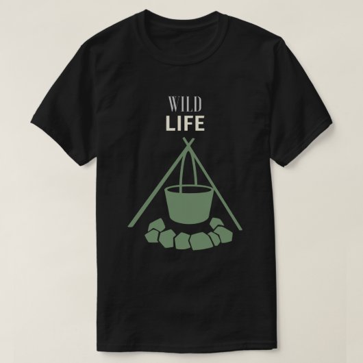 Wild Life T-shirt (Design voorkant)