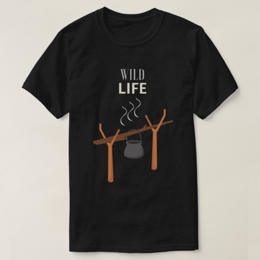 Wild Life T-Shirt (Design voorkant)