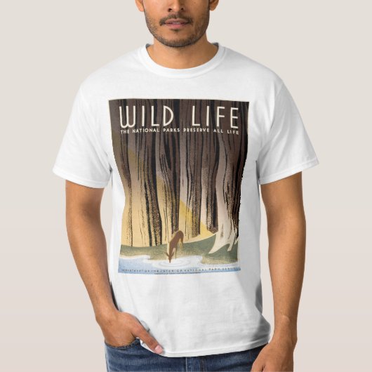 Wild Life T-shirt (Voorkant)