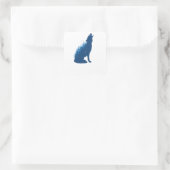 Wild Life Vierkante Sticker (Tas)