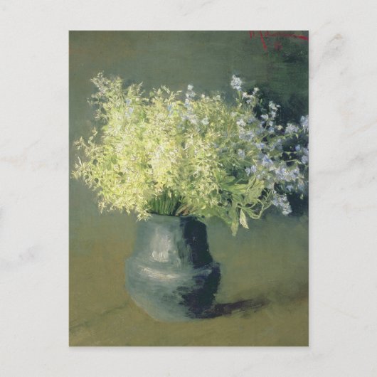 Wild Lilacs and Vergeet-Me-Nots, 1889 Briefkaart (Voorkant)