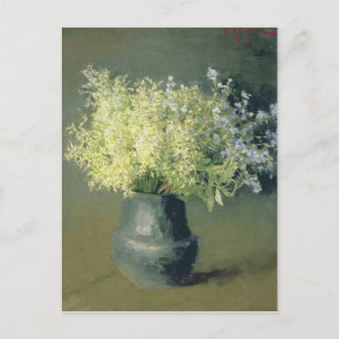 Wild Lilacs and Vergeet-Me-Nots, 1889 Briefkaart