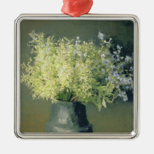 Wild Lilacs and Vergeet-Me-Nots, 1889 Metalen Ornament