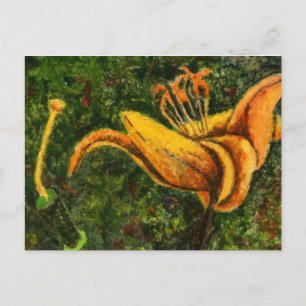 "Wild Lily" Floral Briefkaart