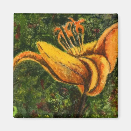 "Wild Lily" Floral Magnet (Voorkant)