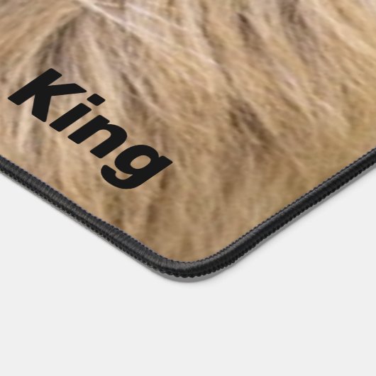 Wild Lion gepersonaliseerd Bureaumat (Hoek)