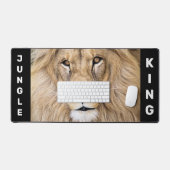 Wild Lion gepersonaliseerd Bureaumat (Keyboard & Muis)