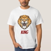 Wild lion T-shirt (Voorkant)