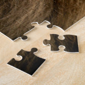 Wild Lion's Face Big Cat Wildlife Legpuzzel (Zijkant)