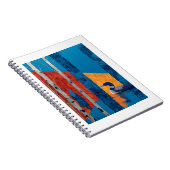 Wild Loon Spiral Foto Notitieboek (Rechterzijde)