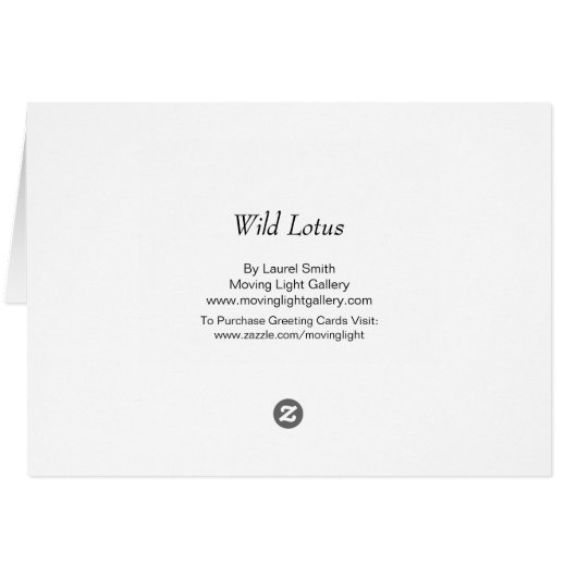 Wild Lotus (Achterkant Horizontaal)