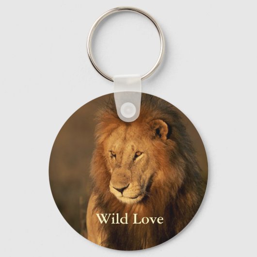 Wild Love Lion Sleutelhanger (Voorkant)