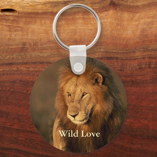 Wild Love Lion Sleutelhanger (Voorkant)