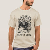 Wild maar rustig - De zachte wolf T-shirt (Voorkant)