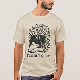 Wild maar rustig - De zachte wolf T-shirt