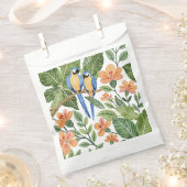 Wild Macaw Oerwoud Tropische Waterverf Bedankzakje (Geknipt)