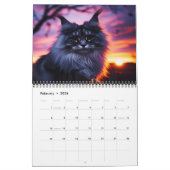 Wild Maine Coons: Natuur's Feline Majesty 202X Kalender (Feb 2026)