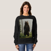 Wild Majesty: het grizzly Beer T-shirt (Voorkant volledig)