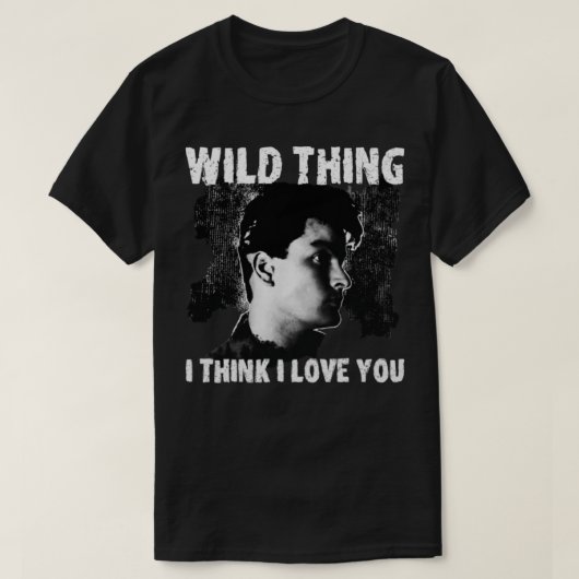 Wild Major League Ik hou van je T-shirt (Design voorkant)