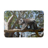 Wild Male Australian Koala Walking, Memory Foam Badmat (Voorkant)