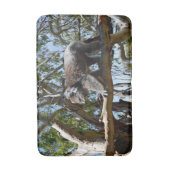 Wild Male Australian Koala Walking, Memory Foam Badmat (Voorkant Verticaal)