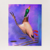 Wild Mallard Duck Puzzel (Verticaal)