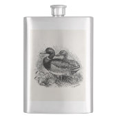  Wild Mallard Ducks Persoonlijke Sjabloon Heupfles (Voorkant)