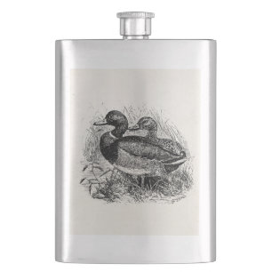 Wild Mallard Ducks Persoonlijke Sjabloon Heupfles