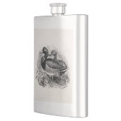 Wild Mallard Ducks Persoonlijke Sjabloon Heupfles (Links)