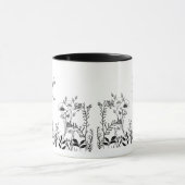 Wild Mam Wild Flower Doodles Mok (Midden)