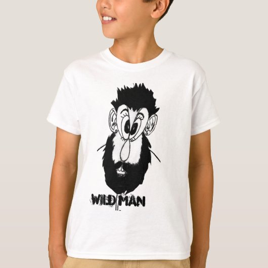 WILD-MAN T-SHIRT (Voorkant)