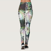 Wild Mandela Abstracte Designer Leggings (Achterkant)