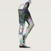 Wild Mandela Abstracte Designer Leggings (Rechts)